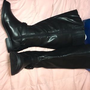 easy street quinn extra wide calf riding boot